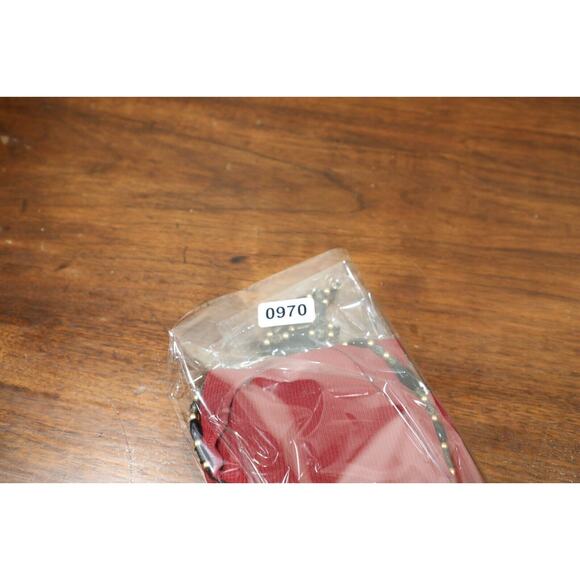 Ruby Rd Shirt Women Large Red Maroon‎ Sleeveless Ribbed Tank With Necklace Boho - Picture 12 of 13